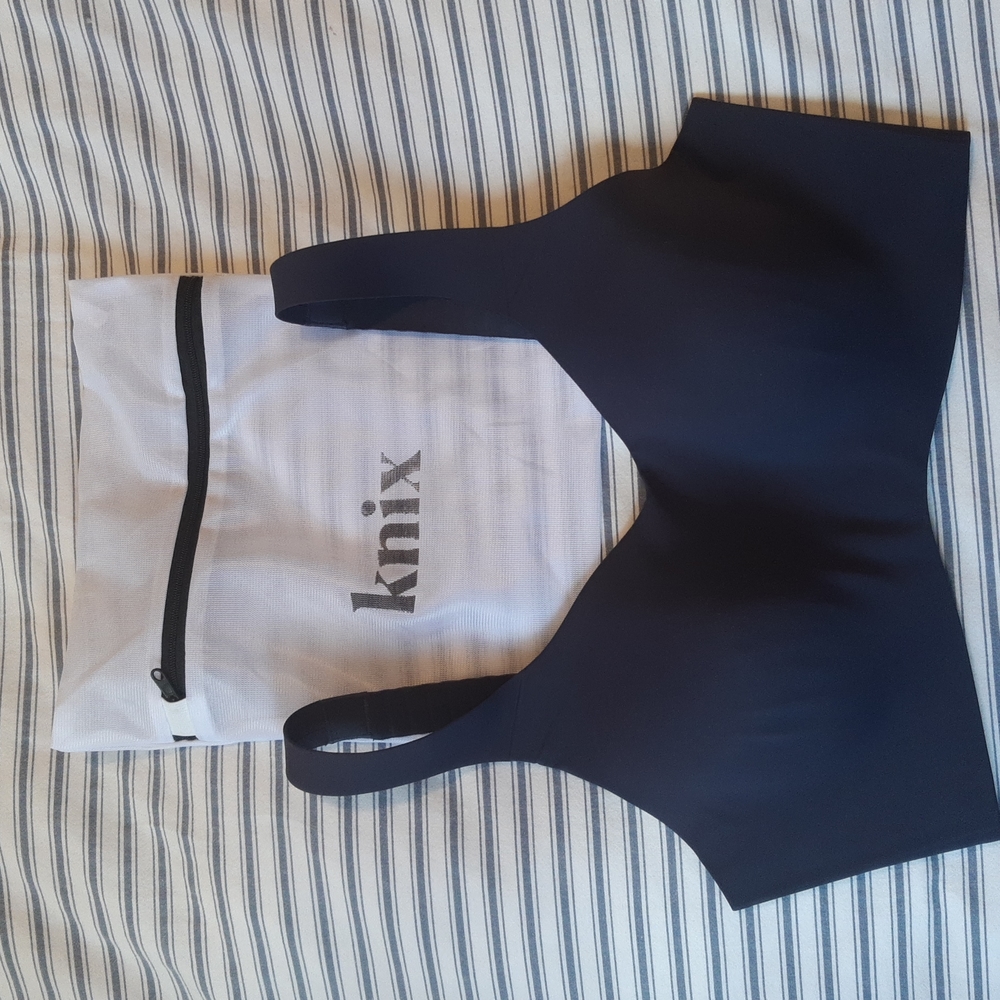 Knix Bra Size 6 70cm Band Dark Grey